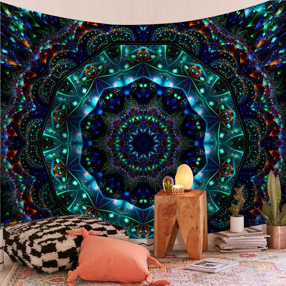 Mandala Tapestry, Hippie Wall Hanging